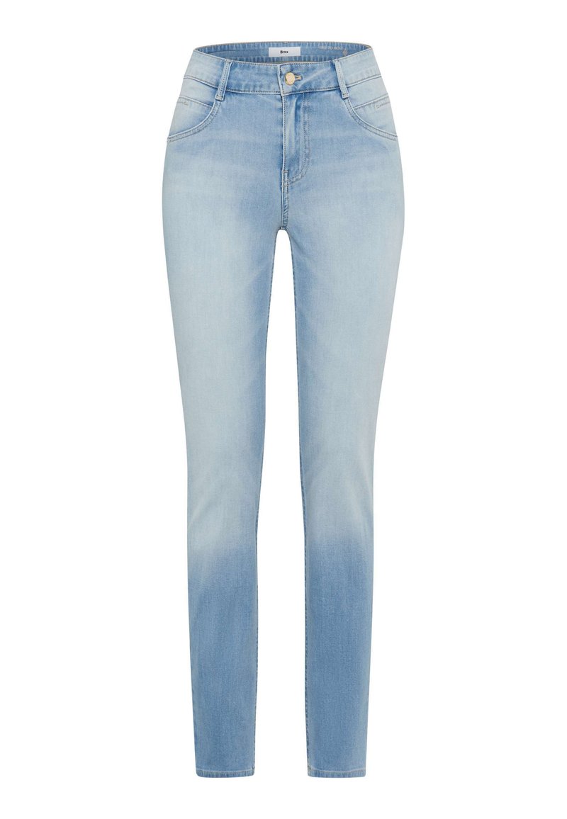 BRAX STYLE SHAKIRA Slim fit jeans used bleached blue/blauw