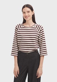 Top s dlhým rukávom - off white