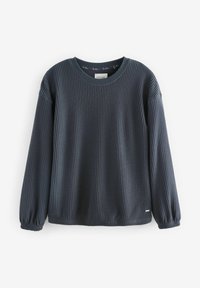 Next COSY WAFFLE LONG SLEEVE - SET - Komplet pidžame - navy