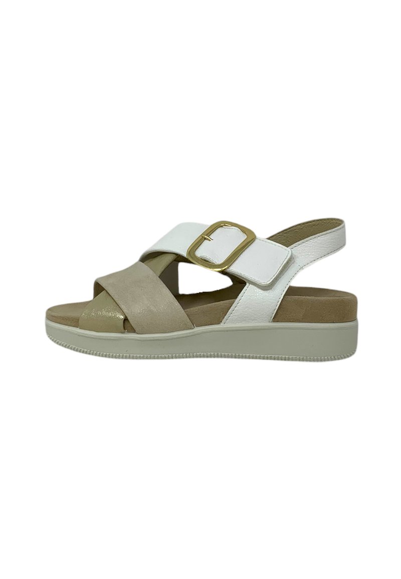 Enval Soft Sandali con plateau - white