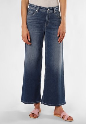 Široké džíny - dark blue