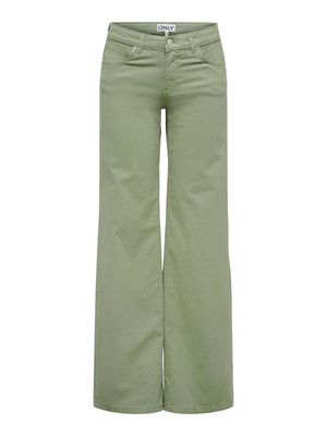 ONLY, Classic ONLMADISON Wide Leg Fit - Široke nogavice - oil green