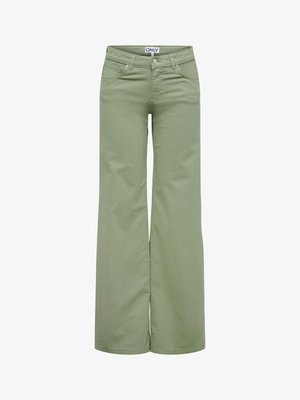 ONLY, Classic ONLMADISON Wide Leg Fit - Široke nogavice - oil green