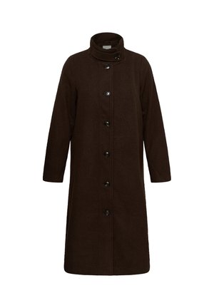 Kaffe Curve, KCNANNY BUTTON - Manteau classique - chocolate brown