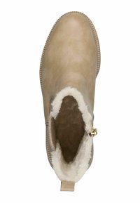 Marco Tozzi CHELSEA  - Bottines à plateau - beige