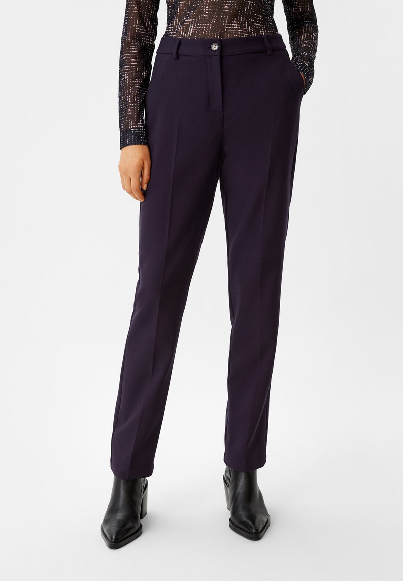 comma casual identity REGULAR - Chino - lila