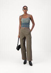 Diesel MADDY - Top - blue denim