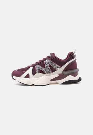 Steve Madden SEDGWICK - Baskets basses - wine/grey