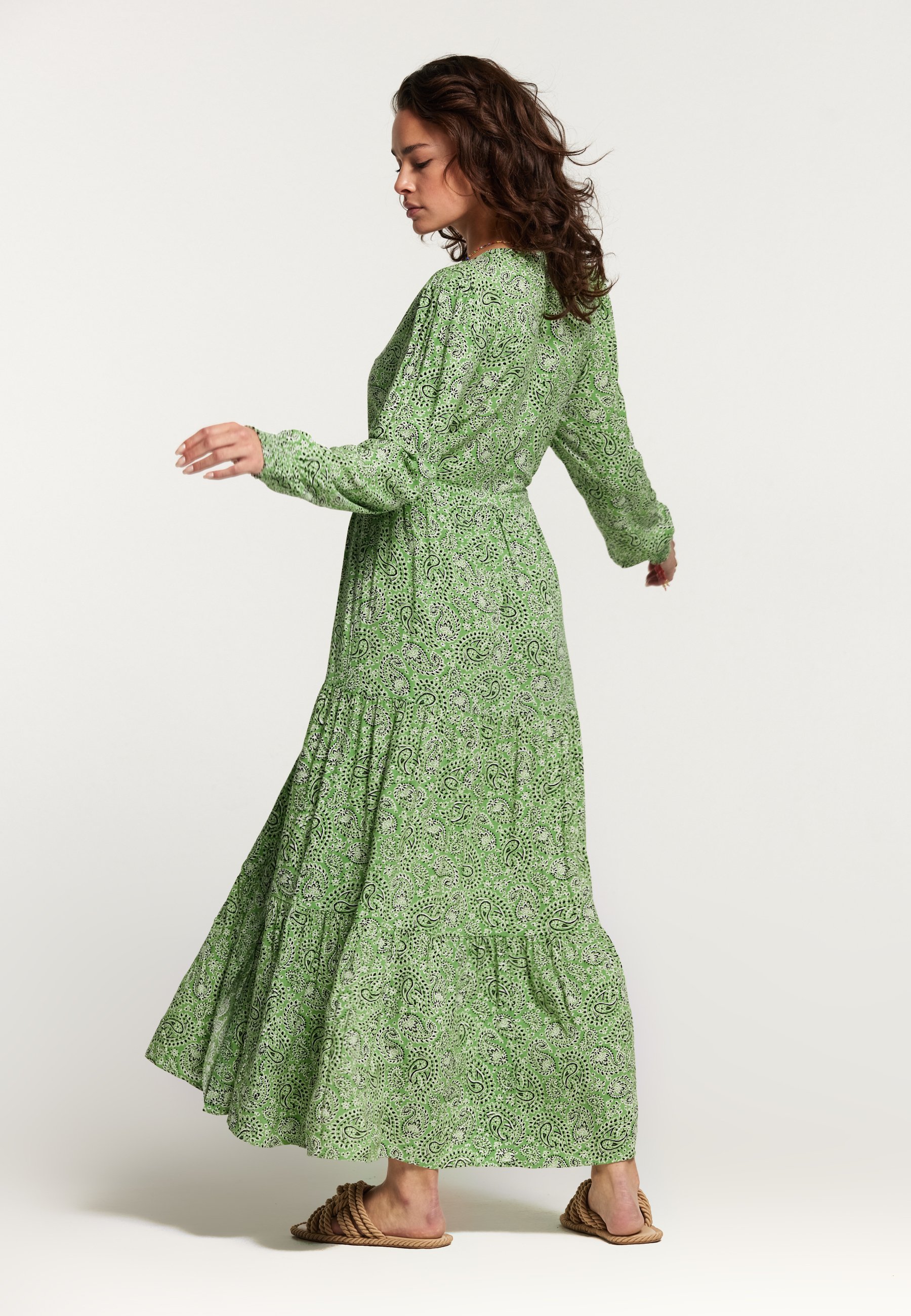 The Sunshine Brand AZORES - Maxi-jurk - kelly green/groen - Zalando.nl