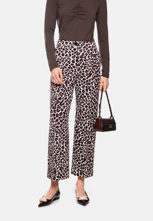 Marc Cain, MARC CAIN HOSE WUKARI - Trousers - after dark