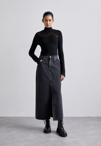 Agolde LEIF SKIRT - Τζιν φούστα - spider