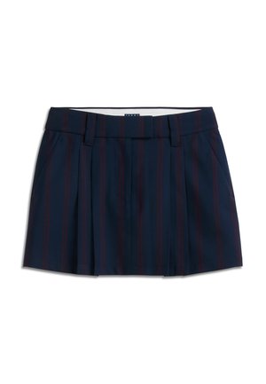 Tommy Jeans, PLEATED MINI - Φούστα σε γραμμή Α - dark blue