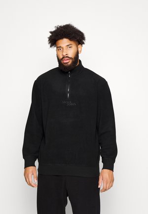 JCOFRIDAY HIGH NECK  - Fleece jumper - black