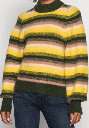 Striktrøje - multi-coloured