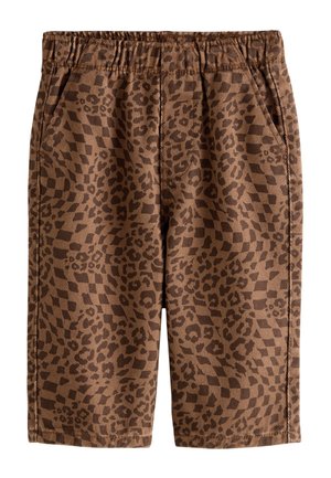 REGULAR FIT - PULL ON  - Pantalon classique - tan leopard print