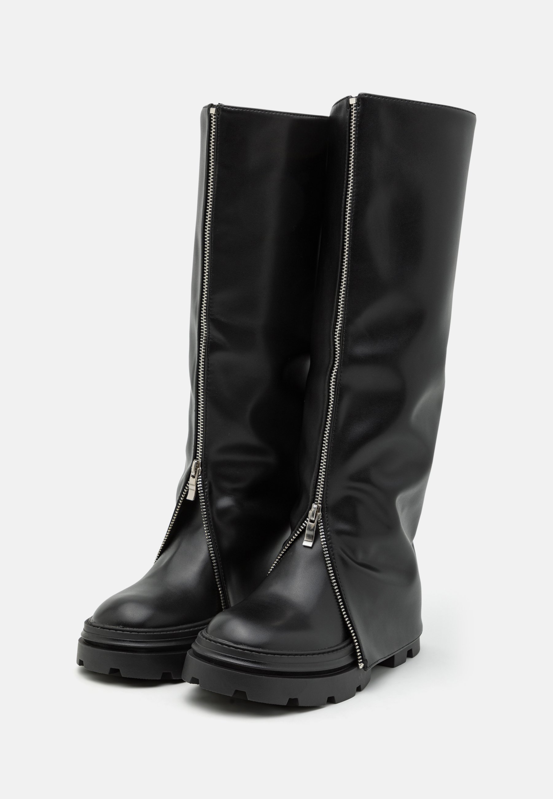 RAID TERRAIN - Platform boots - black - Zalando.co.uk