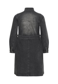 Kaffe Curve ALLY - Denimové šaty - medium grey denim