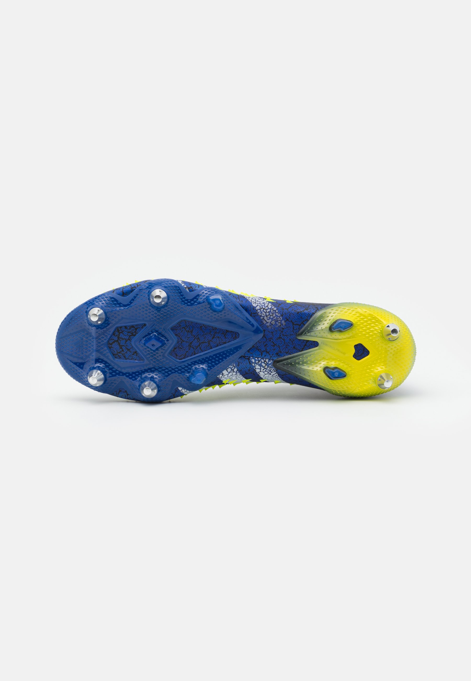 adidas Performance PREDATOR FREAK .1 SG - Botas de fútbol - core  black/footwear white/solar yellow/negro - Zalando.es