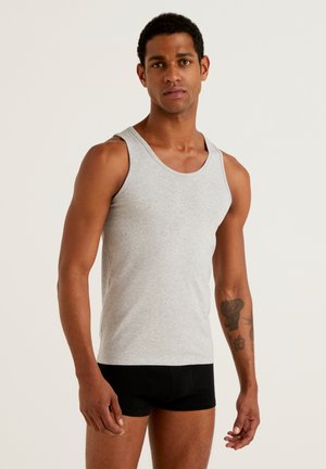 United Colors of Benetton CLASSIC IN STRETCH - Tílko - grey