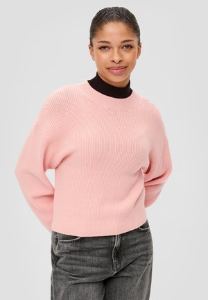 QS Strickpullover - pfirsich