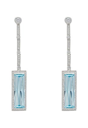 MARGAUX DROP - Earrings - blue
