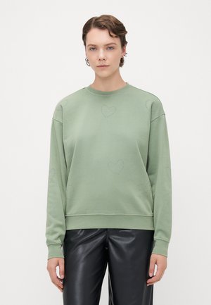ONLINDA O NECK - Sweatshirt - green