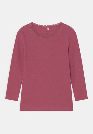 Top Name It Per Bambine - Maniche Lunghe, Cotone Bio, Girocollo, Vestibilit&agrave; Normale