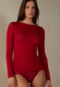 U-BOOT-AUSSCHNITT - Camiseta interior - rosso