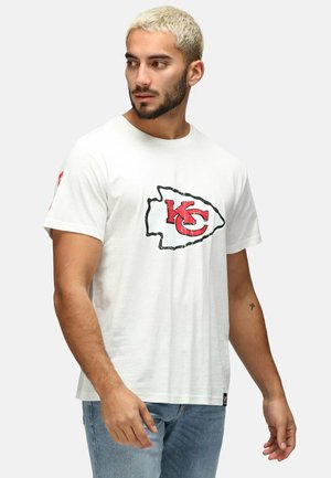 NFL KANSAS CITY CHIEFS - T-shirt imprimé - white