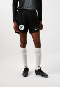 Nike Performance - NETHERLANDS KNVB STRIKE SHORT - Korte broeken - black/bronzine/white Miniatuurafbeelding 1