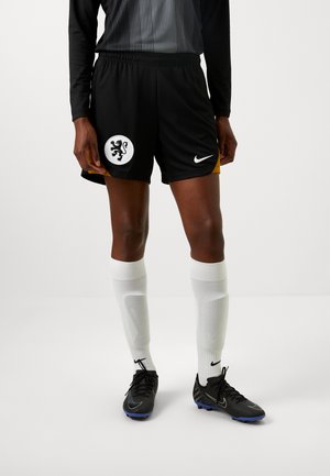 NETHERLANDS KNVB STRIKE SHORT - Korte broeken - black/bronzine/white