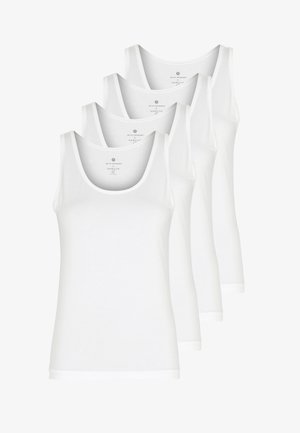 JBS OF DENMARK, 4-PACK SOFT - Undertrøjer - white