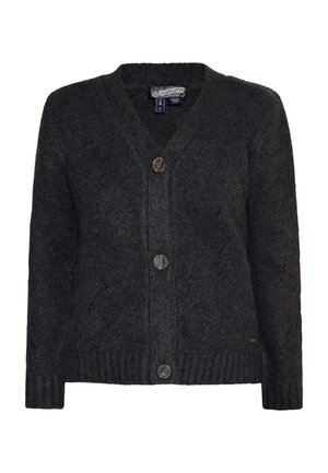 DreiMaster, DREIMASTER STRICKJACKE - Vest - dunkelgrau melange