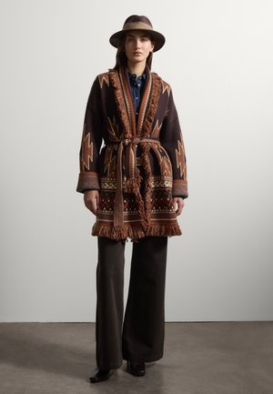 Stefanel, HAT WITH BAND.. - Sombrero - beige brown