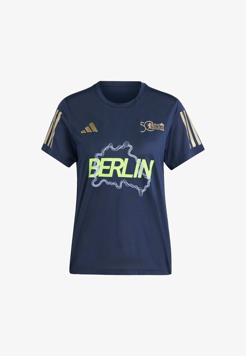 adidas Performance BMW BERLIN MARATHON Sport T-Shirt aurora