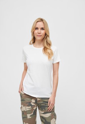 Brandit T-Shirt print - white