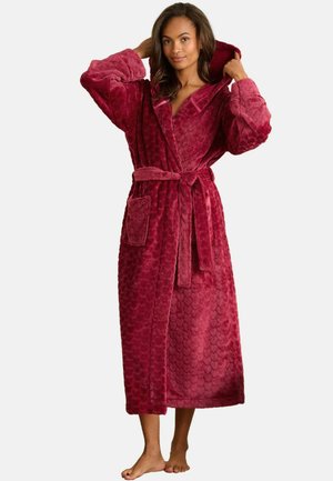 REGULAR FIT  - Bademantel - red heart tipped