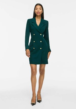 VILA, BLAZER DRESS VICLARA SHORT - Robe fourreau - ponderosa pine