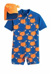 Next - SUNSAFE  2 PIECE SET LONGER LENGTH  REGULAR FIT - Våtdräkt - blue Miniatyrbild 1