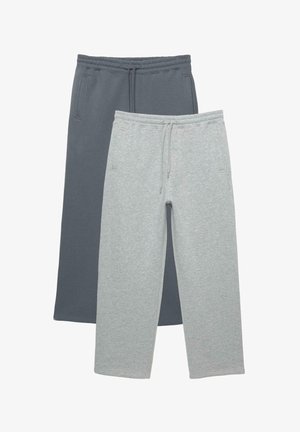 PACK OF 2 JOGGERS - Donji dijelovi trenirke - blue-grey