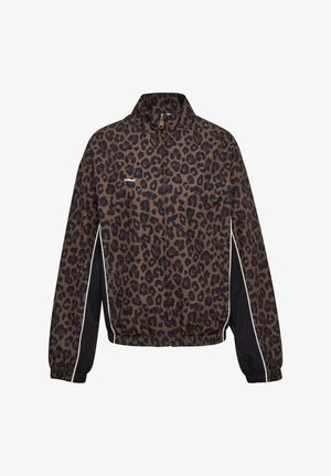 Hummel, HUMMEL HMLI-D RIPSTOP TRACK JACKET UNISEX - Training jacket - leopard