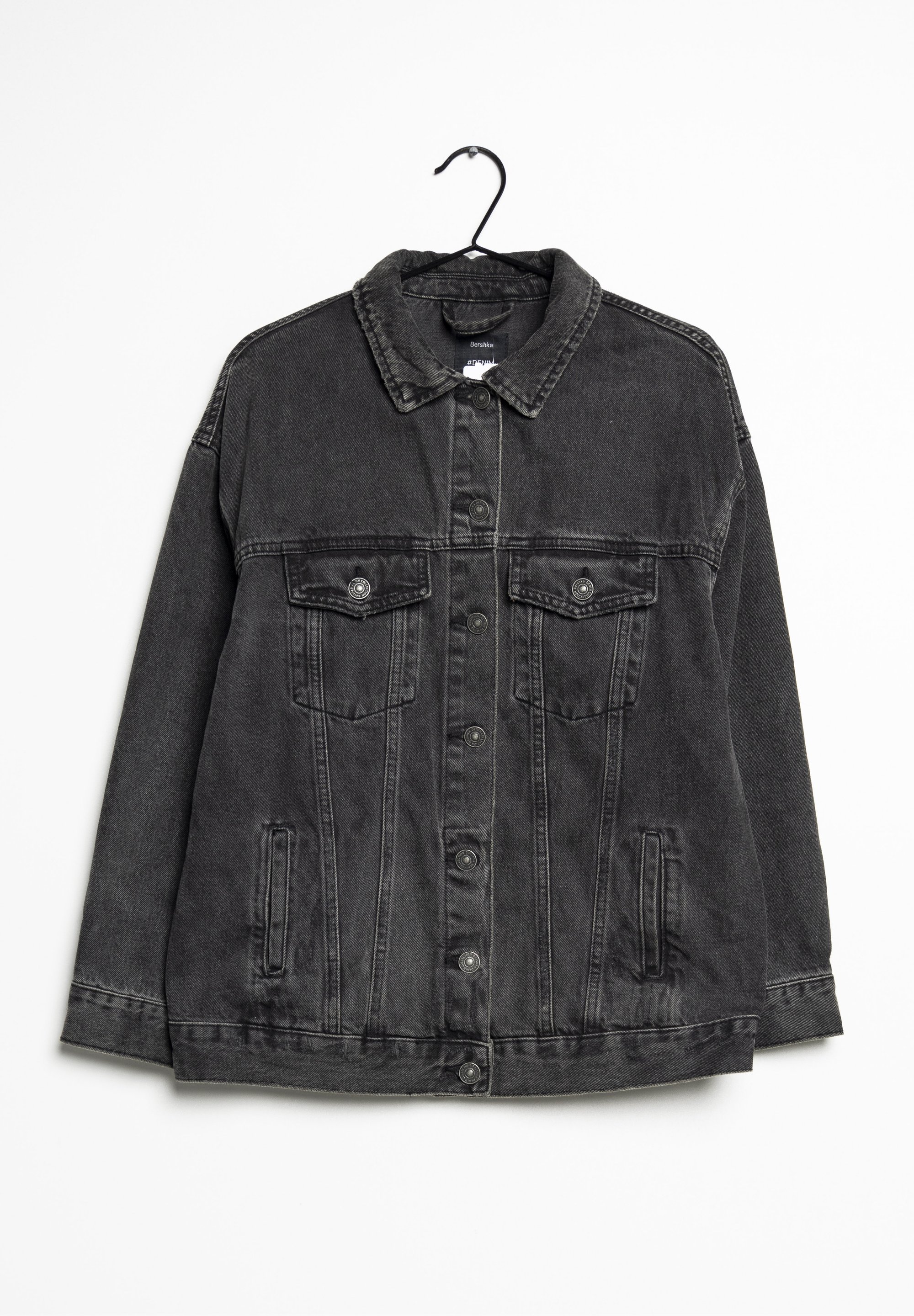 Mezclilla Chaqueta Tejana Hombre Bershka Chamarra De Mezclilla