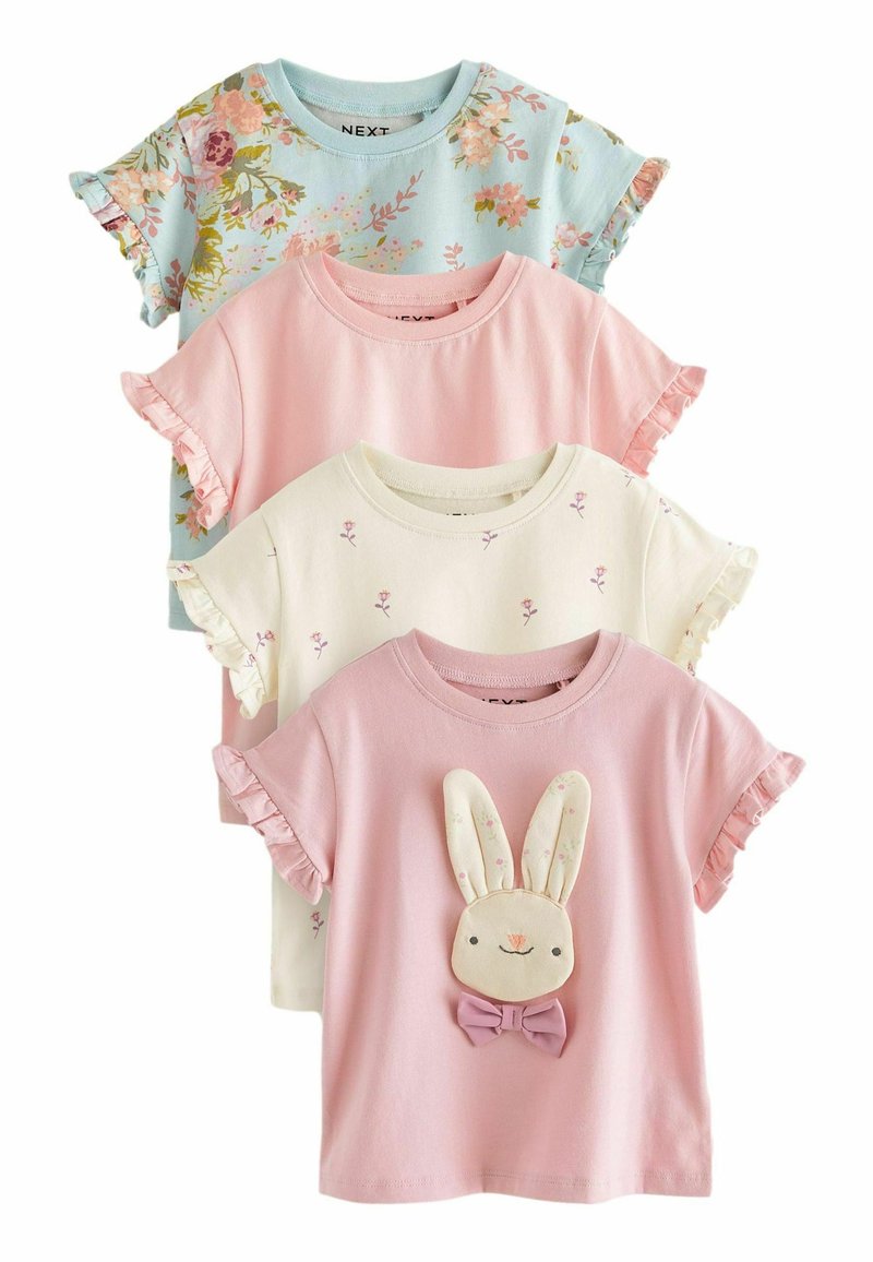 Next BUNNY 4 PACK - REGULAR FIT - T-shirts print - pink - Zalando.dk