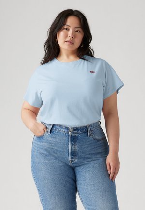 THE PERFECT TEE - Navadna majica - chambray blue