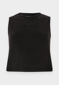 Guess Originals GO OPEN BACK SCRIPT TEE - Top - jet black