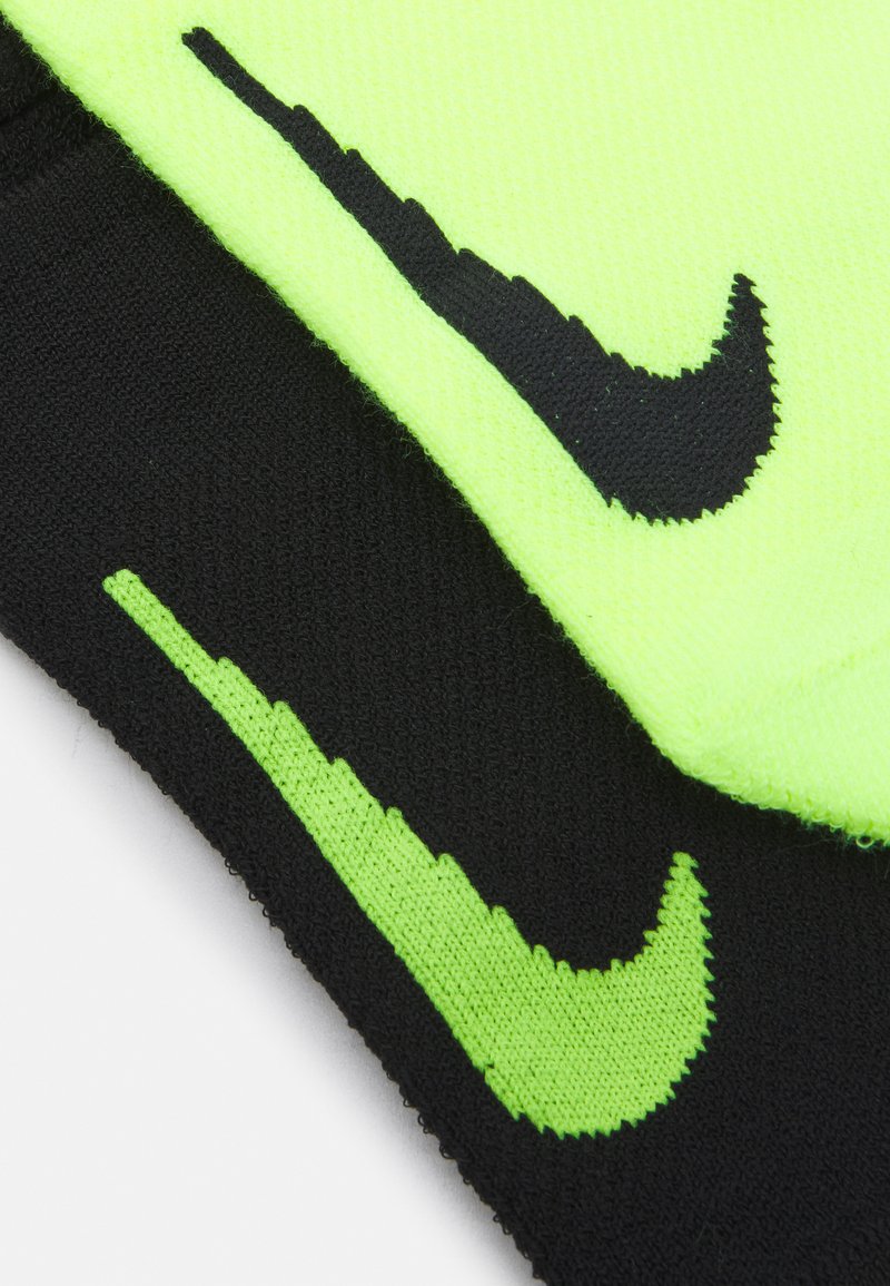 Damen Sportbekleidung | Nike Performance 2 PACK UNISEX Füßlinge black/schwarz - PK01509 Damen Sportbekleidung | Nike Performance 2 PACK UNISEX Füßlinge black/schwarz - PK01509