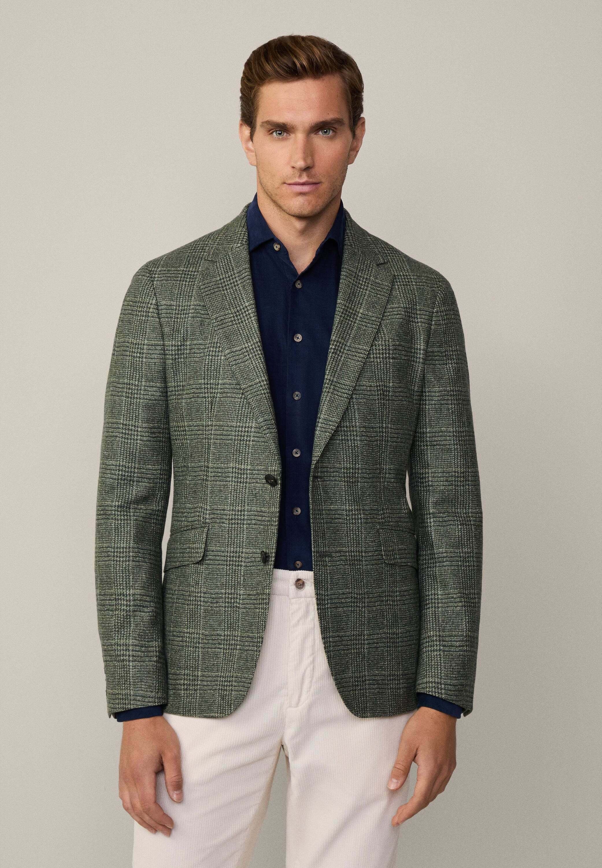 Hackett London ジャケット グリーン Hackett London Blazer jacket - bottle green/green - Zalando