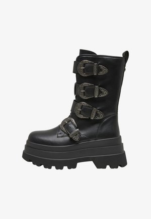 Buffalo, JUPITER WEST MB MID - Cowboy-/Bikerlaarzen - black