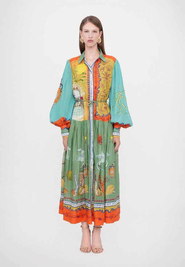 SURREALIST SUMMER SHIRTDRESS - Maxi dress