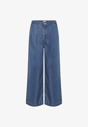 Cream, CRMARELLI PANT - Wide leg - seoul mid blue denim